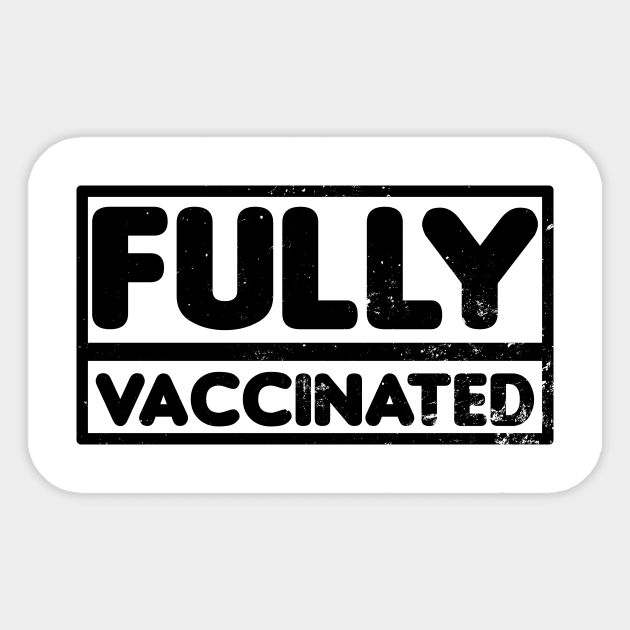 Pro Vaccine Shirt | Fully Vaccinated Gift Sticker by Gawkclothing